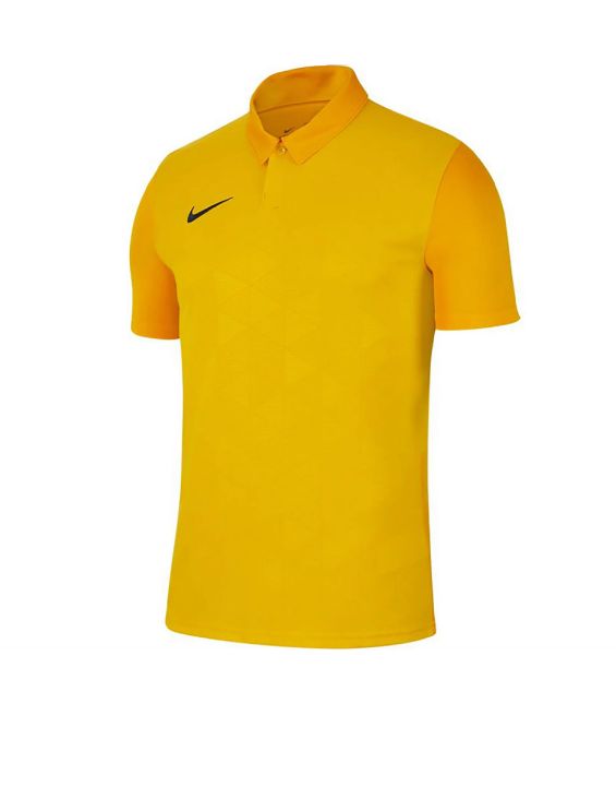 'NIKE Trophi IV Short Sleeve Polo Yellow