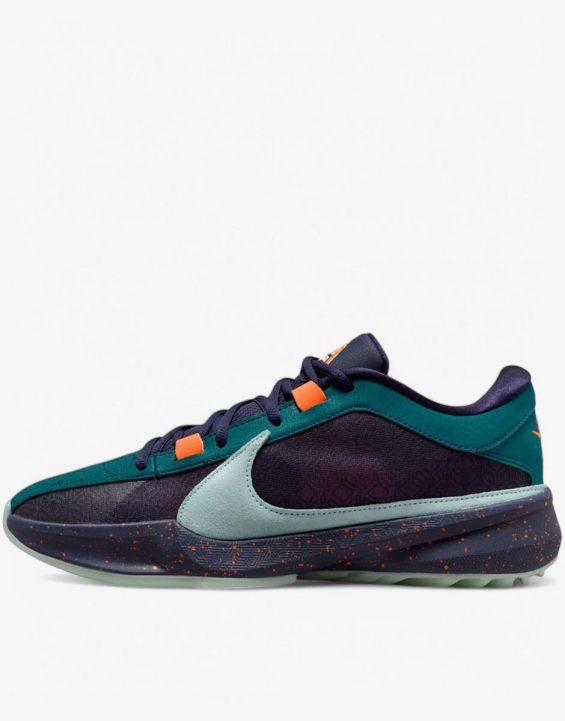 'NIKE x Giannis Zoom Freak 5 Basketball Shoes Purple/Green 'NIKE x Giannis Zoom Freak 5 Basketball Shoes Purple/Green