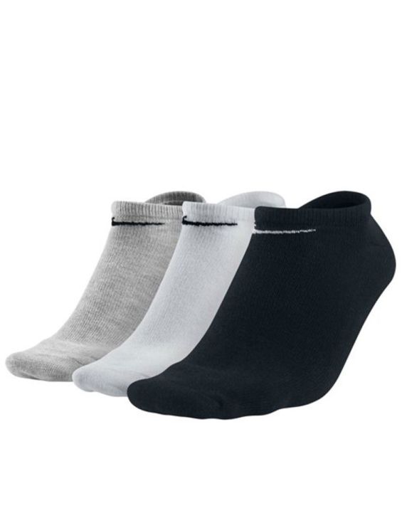 'NIKE 3-Pack No Show Value Socks BWG