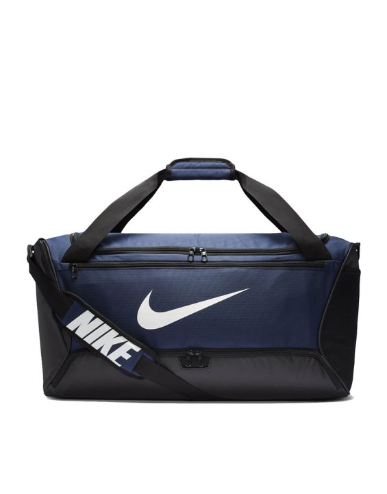 'NIKE Brasilia Training Duffel Bag M Navy