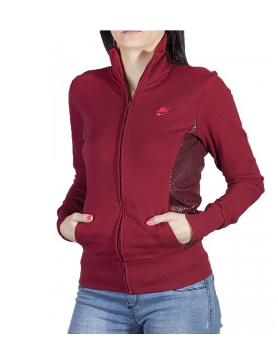'NIKE Full Zip Funnel Neck Tracktop