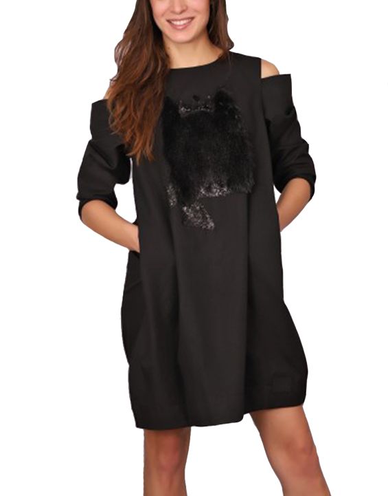 'NEGATIVE Borina Dress Black