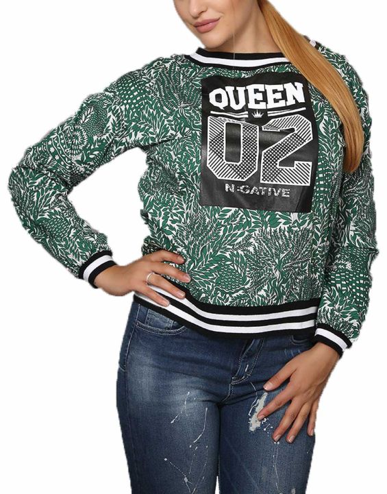 'NEGATIVE Naomi Blouse Green