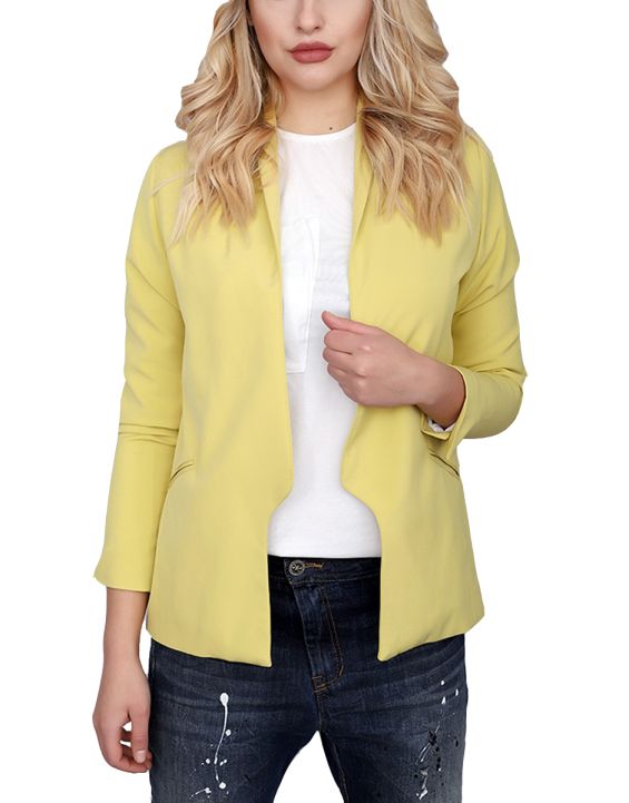 'NEGATIVE Riga Blazer Yellow