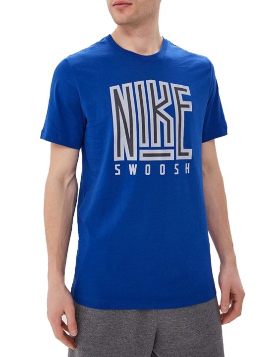 'NIKE Swosh Core Tee Blue