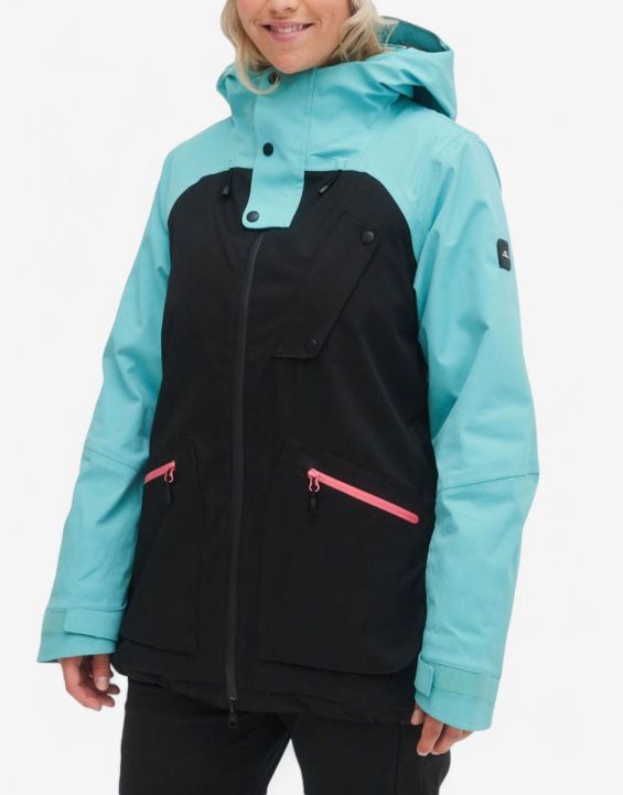 'ONEILL Ametrine Snow Jacket Black/Blue 'ONEILL Ametrine Snow Jacket Black/Blue