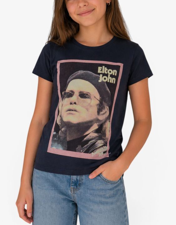 'ONLY x Elton John Printed Tee Navy
