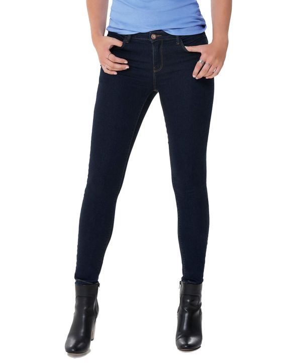 'ONLY Daisy Push Up Ancle Skinny Fit Jeans Blue