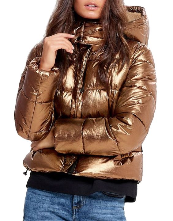 'ONLY Metallic Quilted Jacket Cooper