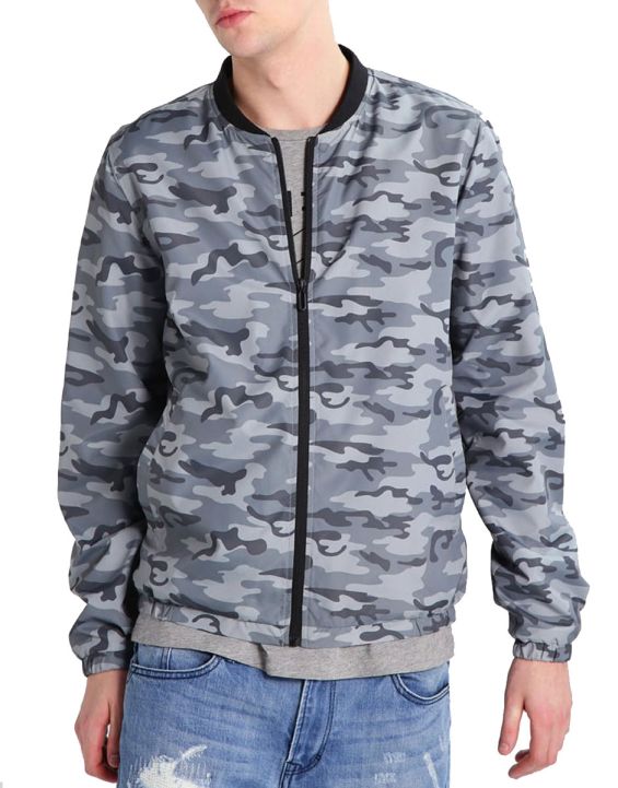 'ONLY&SONS Normex Hoodie Camo Porpoise
