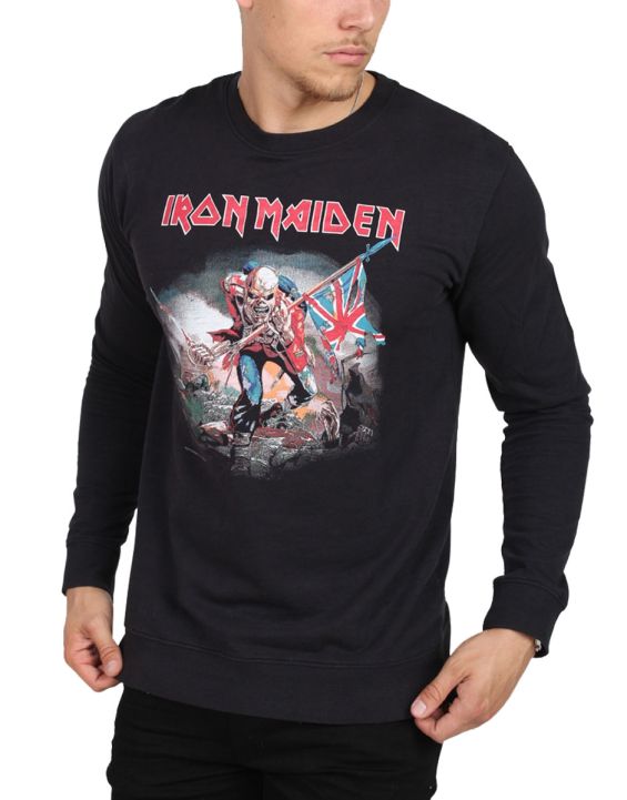 'ONLY&SONS Iron Maiden Crew Neck Sweat Black