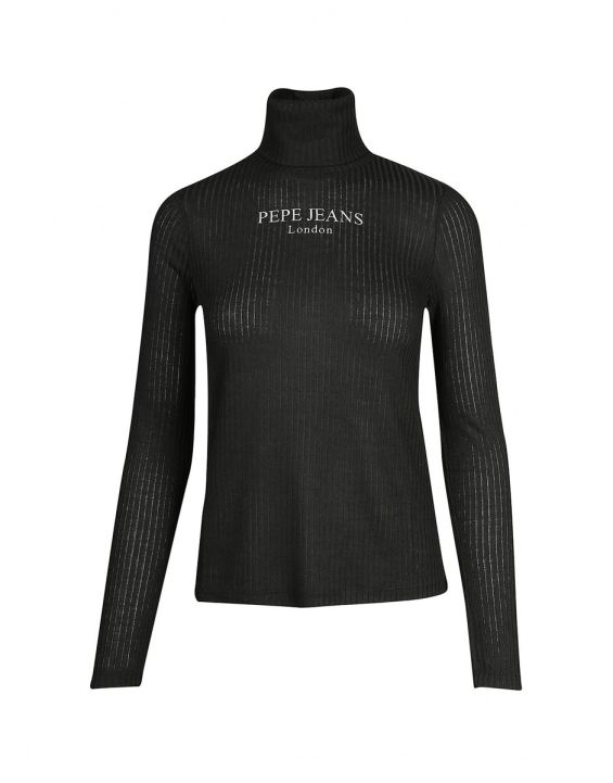 'PEPE JEANS Polo Cable Blouse Black