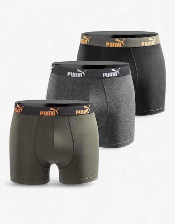 'PUMA 3-Packs Boxer Shorts Orange