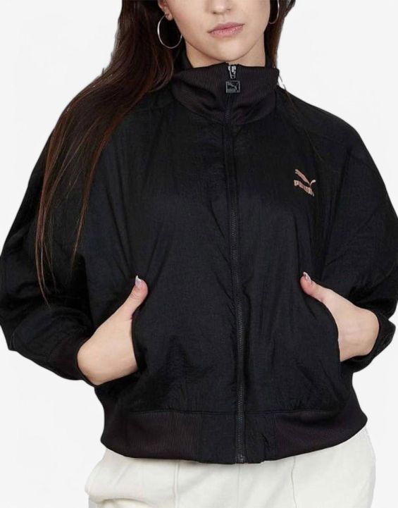 'PUMA Aitana Cropped Bomber Black