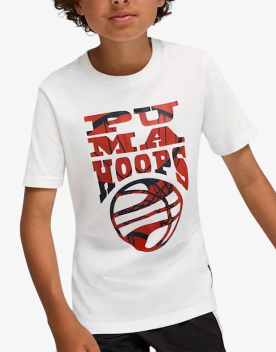'PUMA Basketball Blueprint Tee White