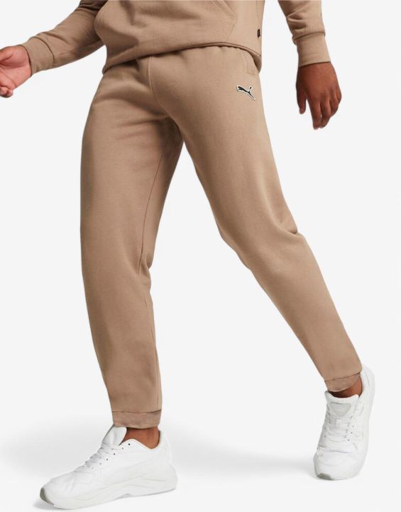 'PUMA Better Essentials Fleece Sweatpants Beige 'PUMA Better Essentials Fleece Sweatpants Beige