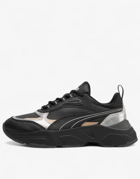 'PUMA Cassia Shoes Black/Silver/Gold