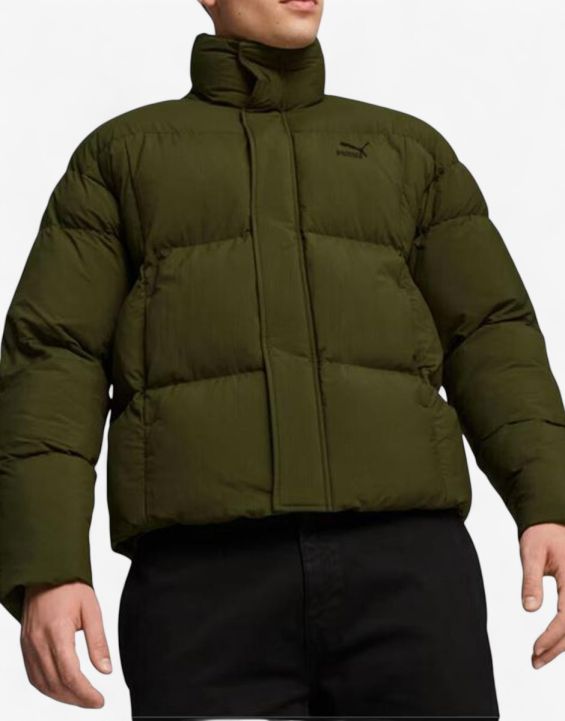 'PUMA Classics Oversized Puffer Jacket Green
