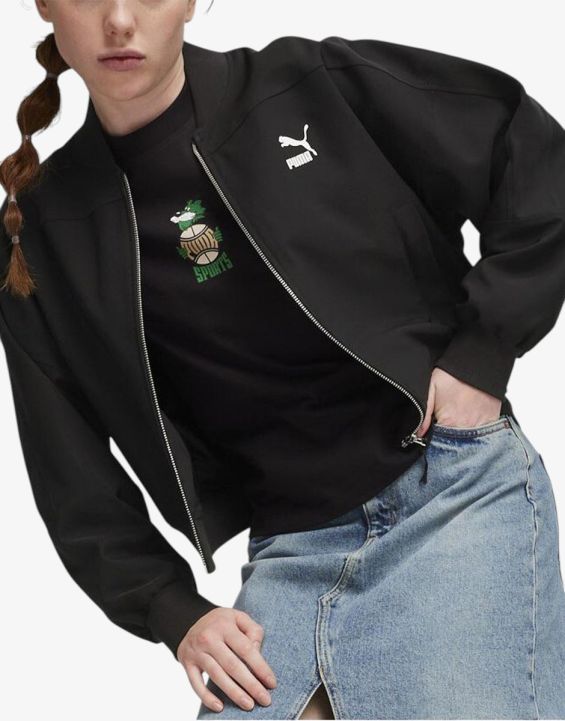 'PUMA Classics Shiny Jacket Black