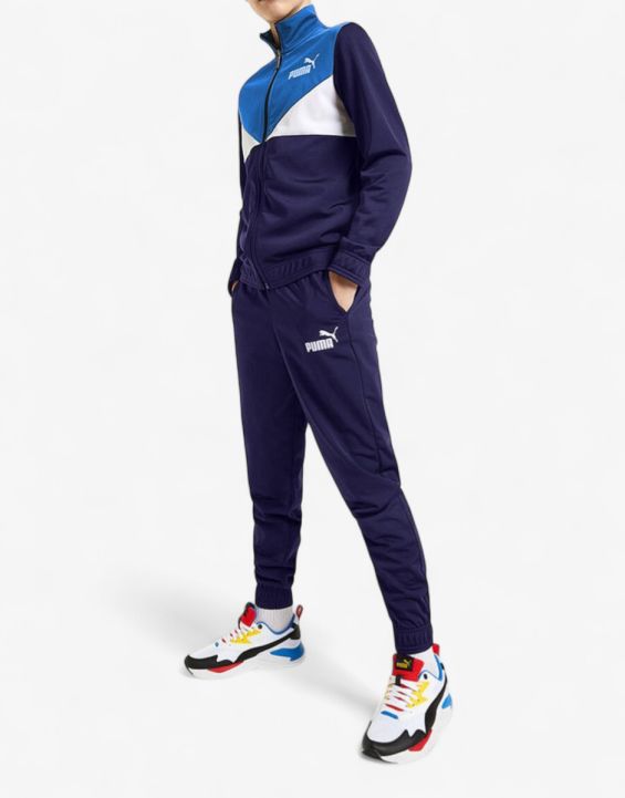 'PUMA Colorblock Poly Suit Blue