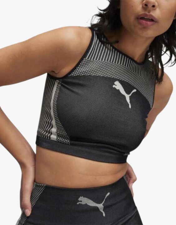 'PUMA Dare To Crop Top Black