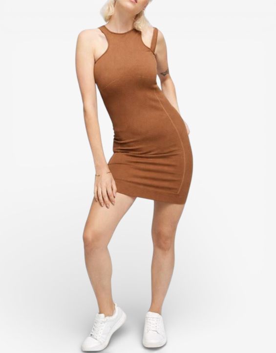 'PUMA Dare To Slim Fitl Dress Brown