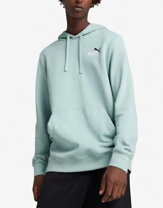 'PUMA Essentials 2 Color No1 Logo Hoodie Green