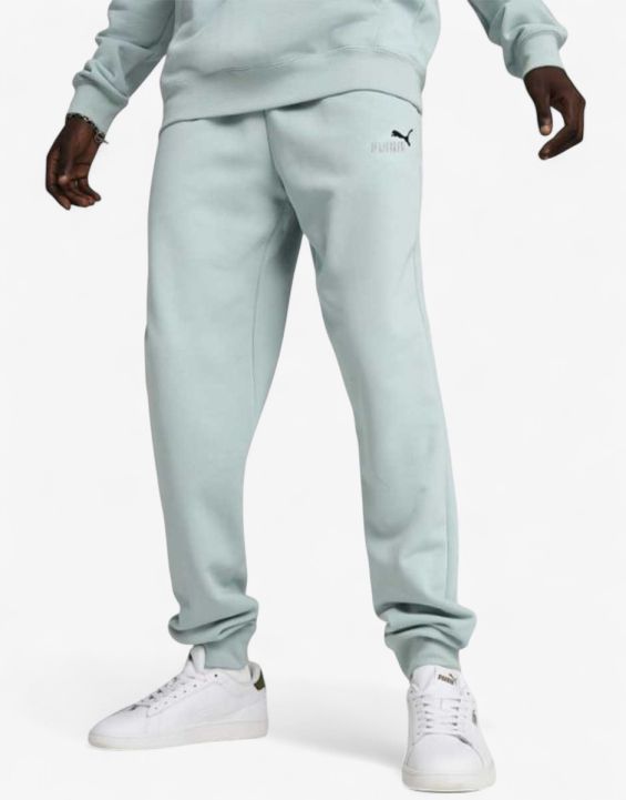 'PUMA Essentials 2 Color No1 Logo Pants Green 'PUMA Essentials 2 Color No1 Logo Pants Green
