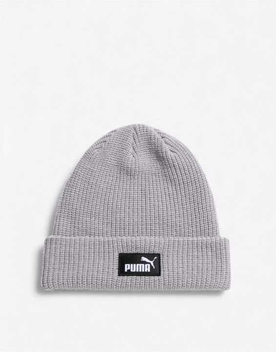 'PUMA Essentials High Crown Beanie Grey