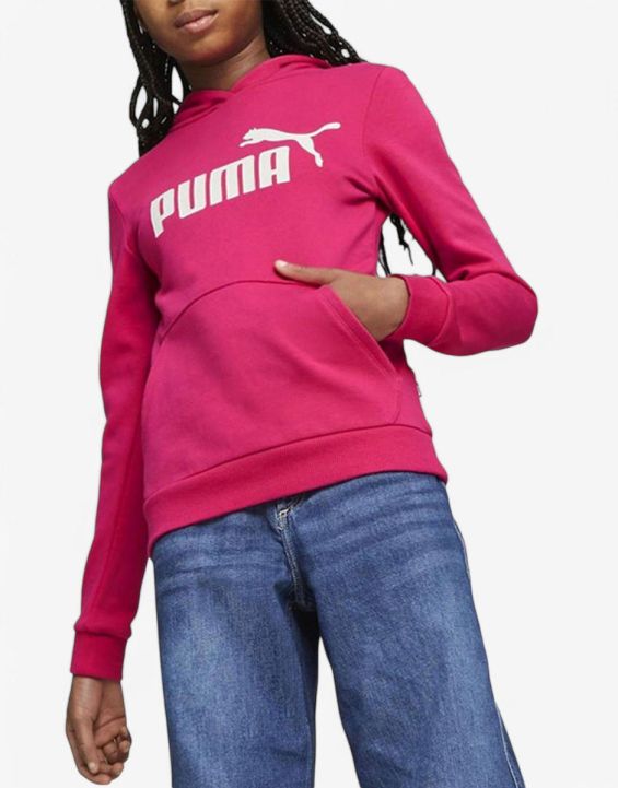'PUMA Essentials Logo Hoodie Pink