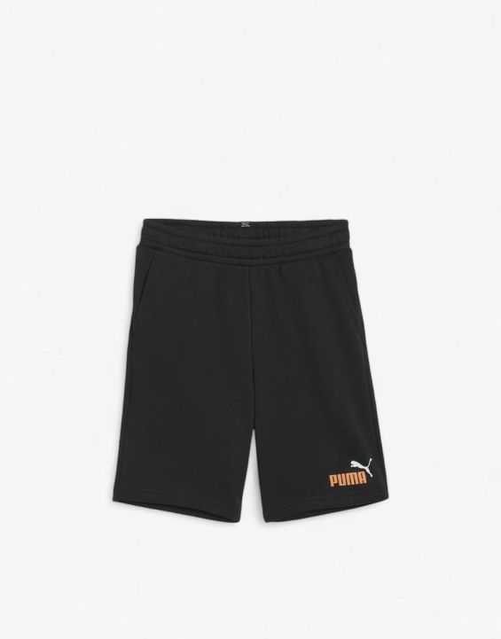 'PUMA Essentials+ 2 Color Logo Shorts Black