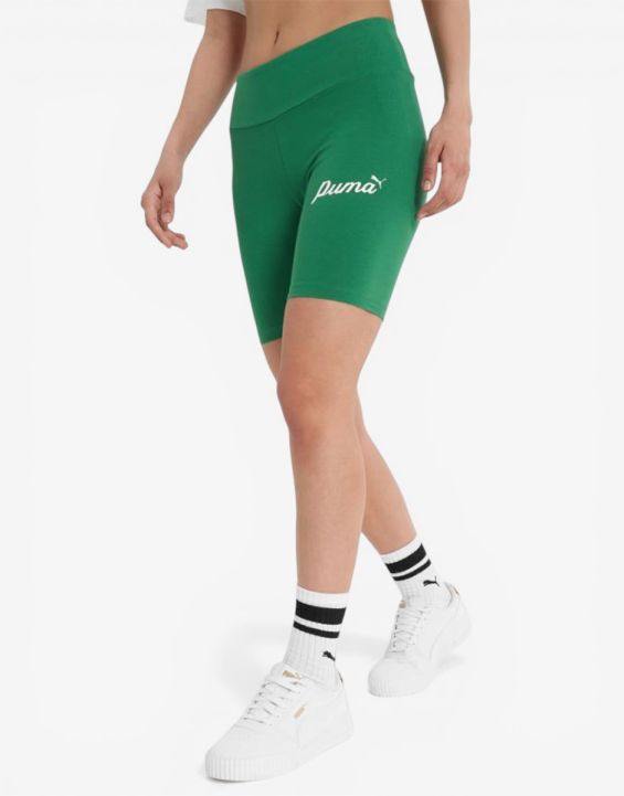 'PUMA Essentials+ Blossom 7 Script Tights Green