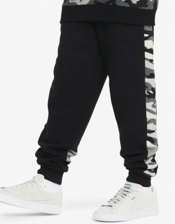 'PUMA Essentials+ Camo Pants Black/Grey