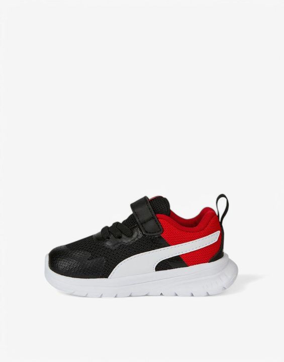 'PUMA Evolve Run Mesh Alternative Closure Shoes Black/Red Inf
