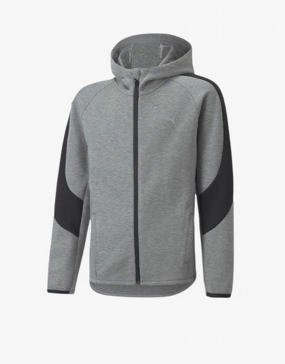 'PUMA Evostripe Full-Zip Hoodie Grey