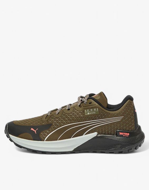 'PUMA Fast Trac Nitro Gore-Tex Shoes Green 'PUMA Fast Trac Nitro Gore-Tex Shoes Green