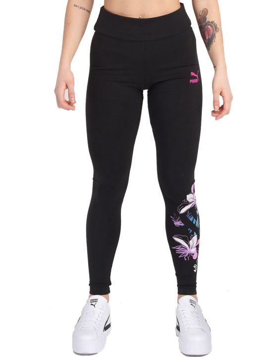 'PUMA Flower Leggings Black/Multi
