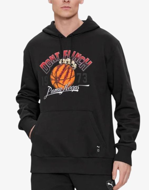 'PUMA Graphic Booster Hoodie Black