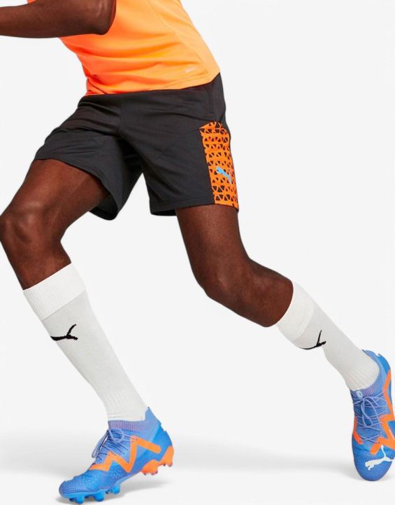 'PUMA IndividualCUP Training Shorts Black/Orange