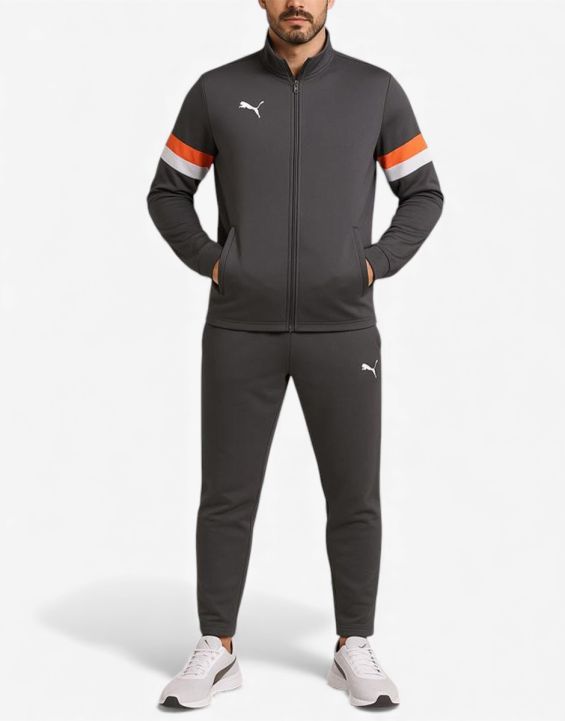 'PUMA IndividualRise Slim Fit Football Tracksuit Grey