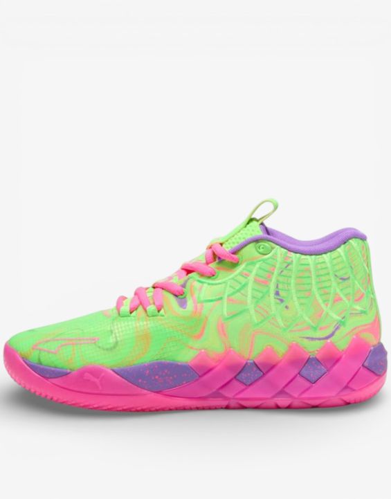 'PUMA x LaMelo Ball MB.01 Inverse Toxic Basketball Shoes Multicolor