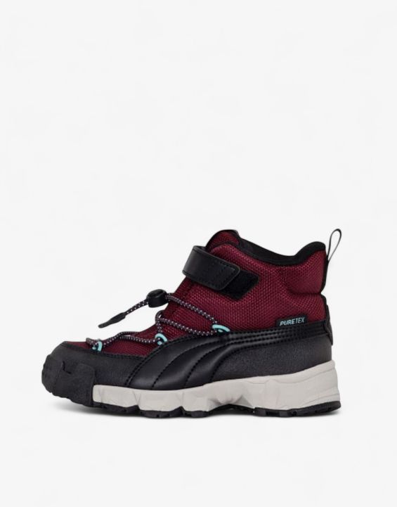 'PUMA Maka Puretex V Ps Outdoor Waterproof Shoes Burgudy/Black
