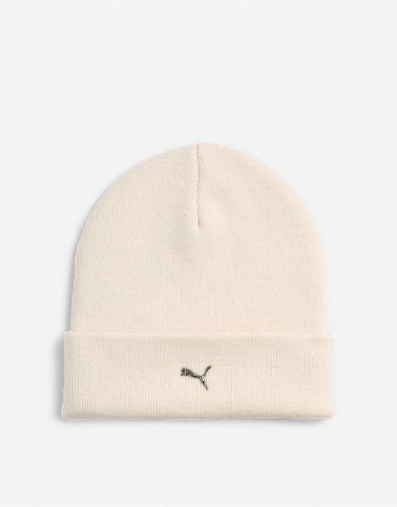 'PUMA Metal Cat High Crown Beanie Beige