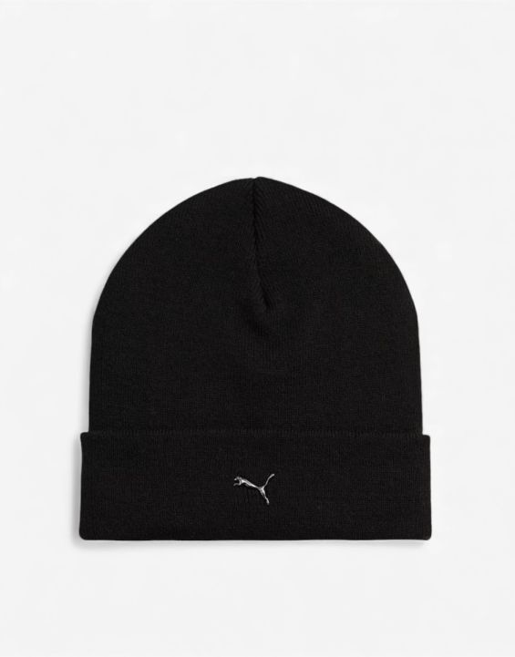 'PUMA Metal Cat High Crown Beanie Black