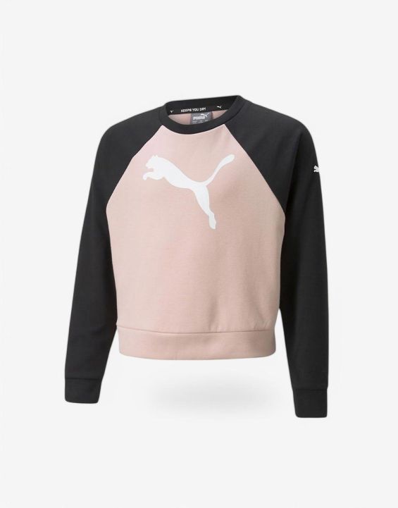 'PUMA Modern Sports Crewneck Sweatshirt Pink/Black