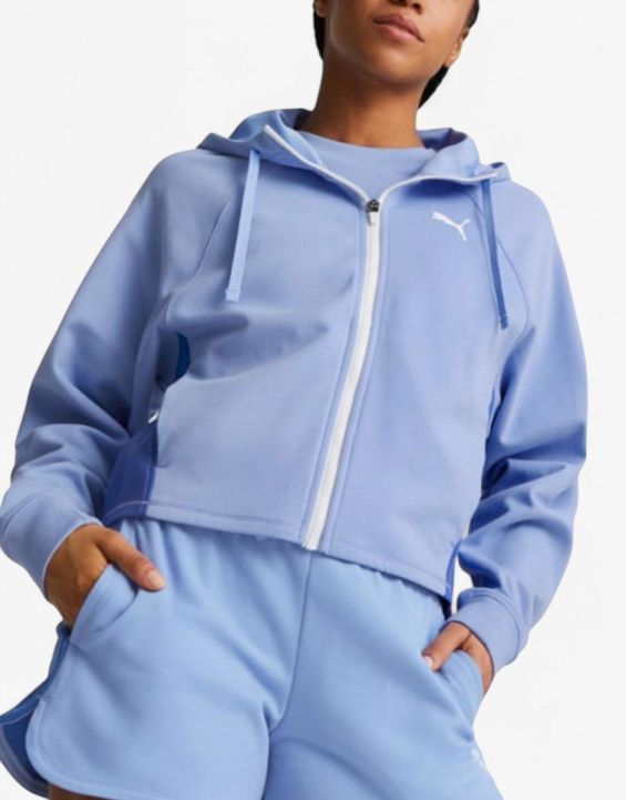 'PUMA Modern Sports Full-Zip Hoodie Blue