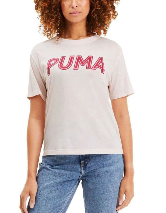 'PUMA Modern Sports Logo Tee Rosewater