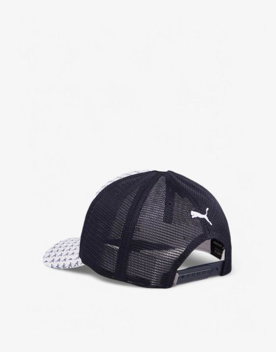 'PUMA Palms Trucker P Snapback Cap White/Navy