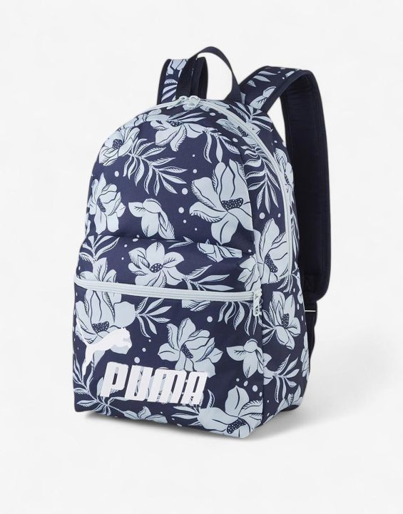 'PUMA Phase All Over Printed Backpack Blue/White