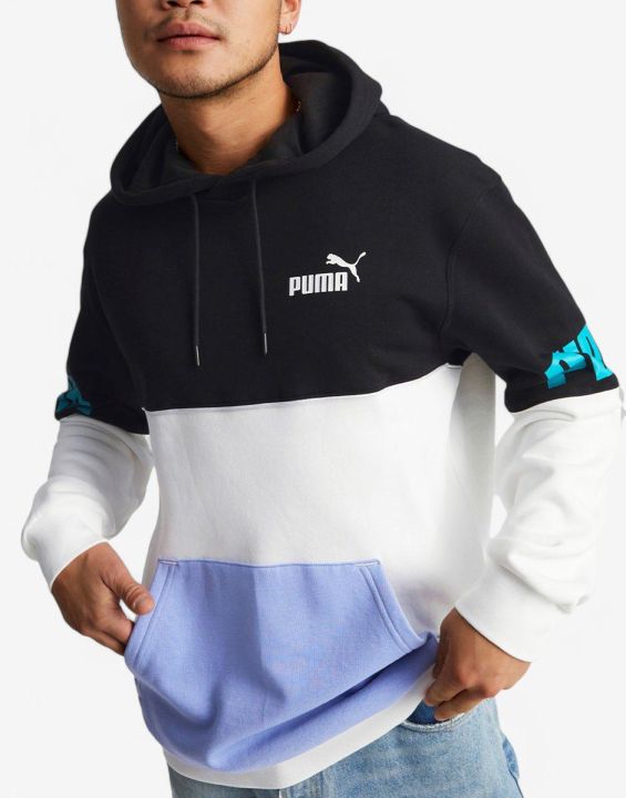 'PUMA Power Colourblock Hoodie Multicolor
